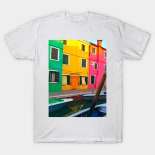 Burano Colorful Houses T-Shirt